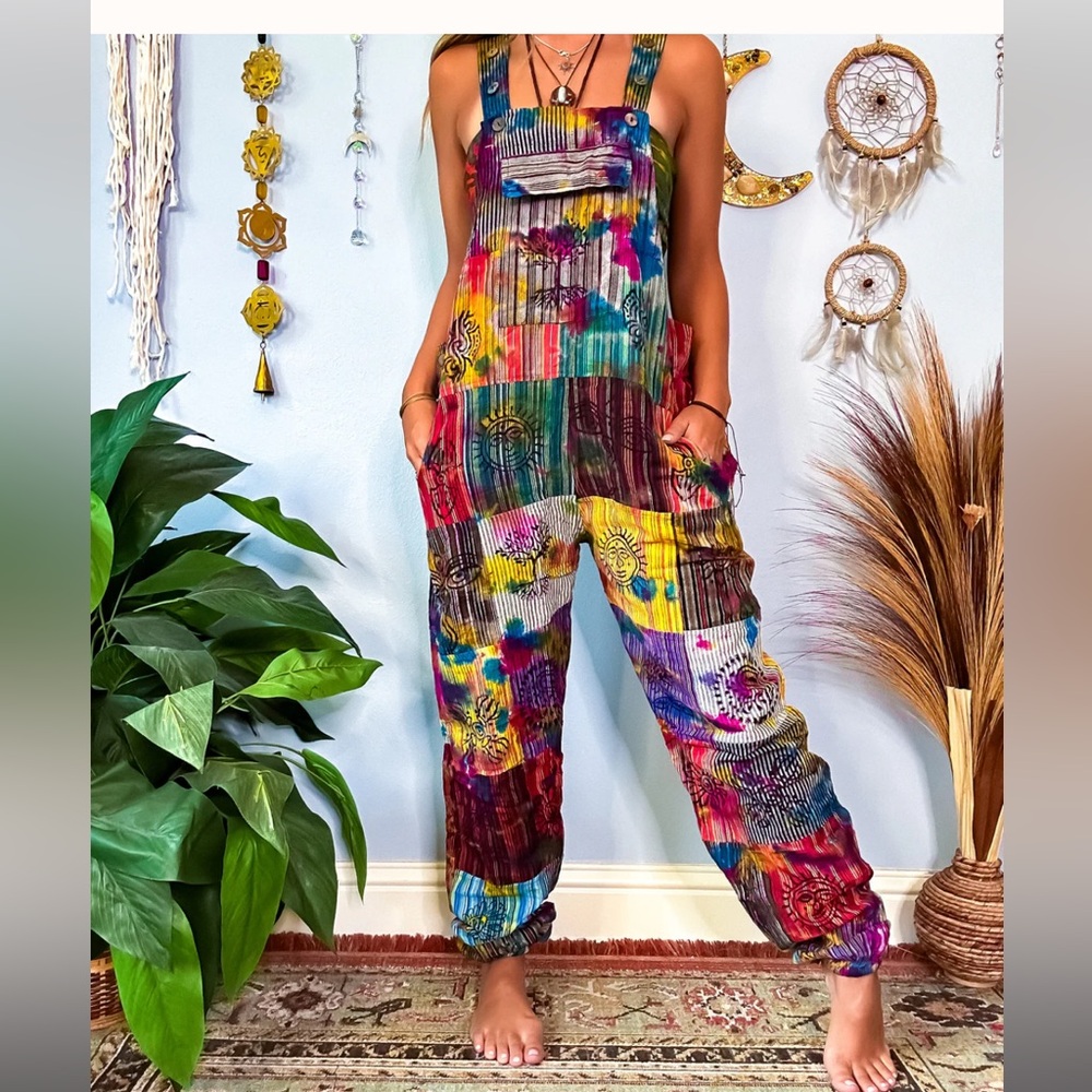 Ordinary Selenophile Funkadelic Overalls